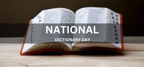 NATIONAL DICTIONARY DAY [राष्ट्रीय शब्दकोश दिवस]